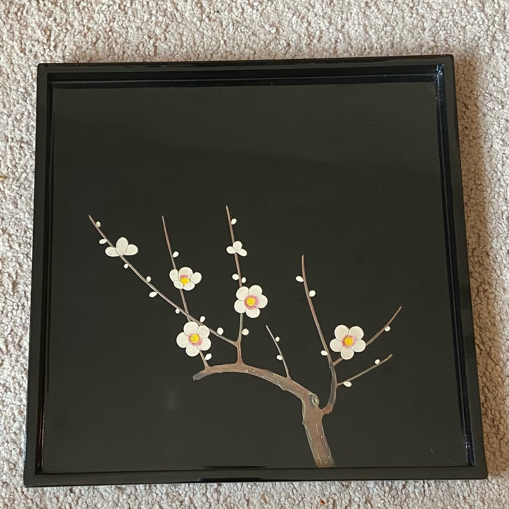 Bembo Floral Tray